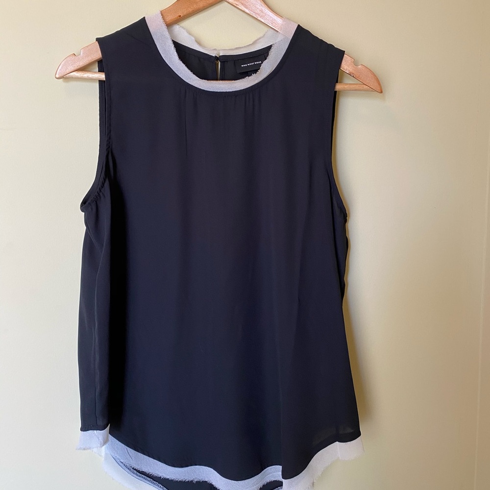 Who What Wear black tank top